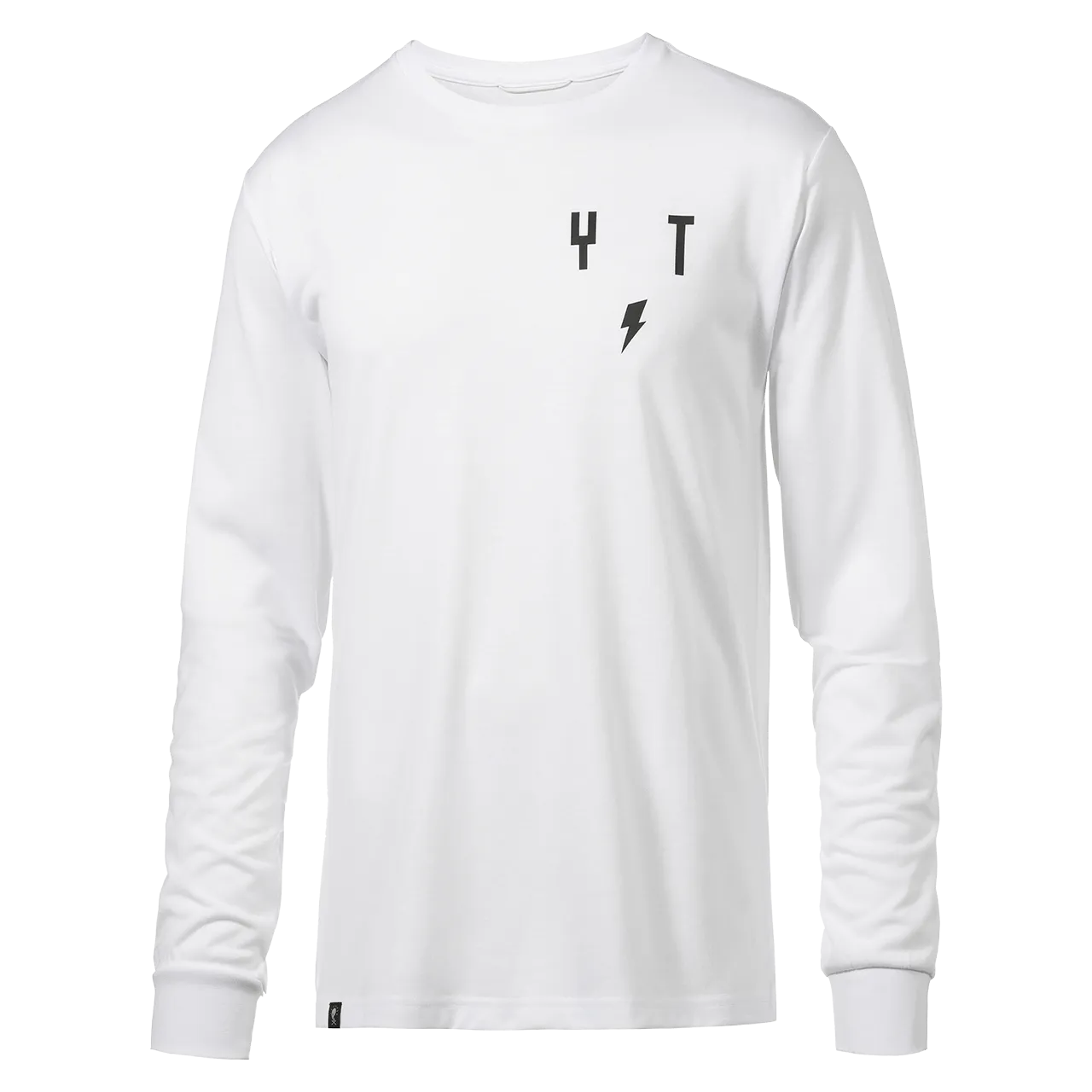 YT Signature Triple Drirelease L/Sleeve / White / S / Men | YT