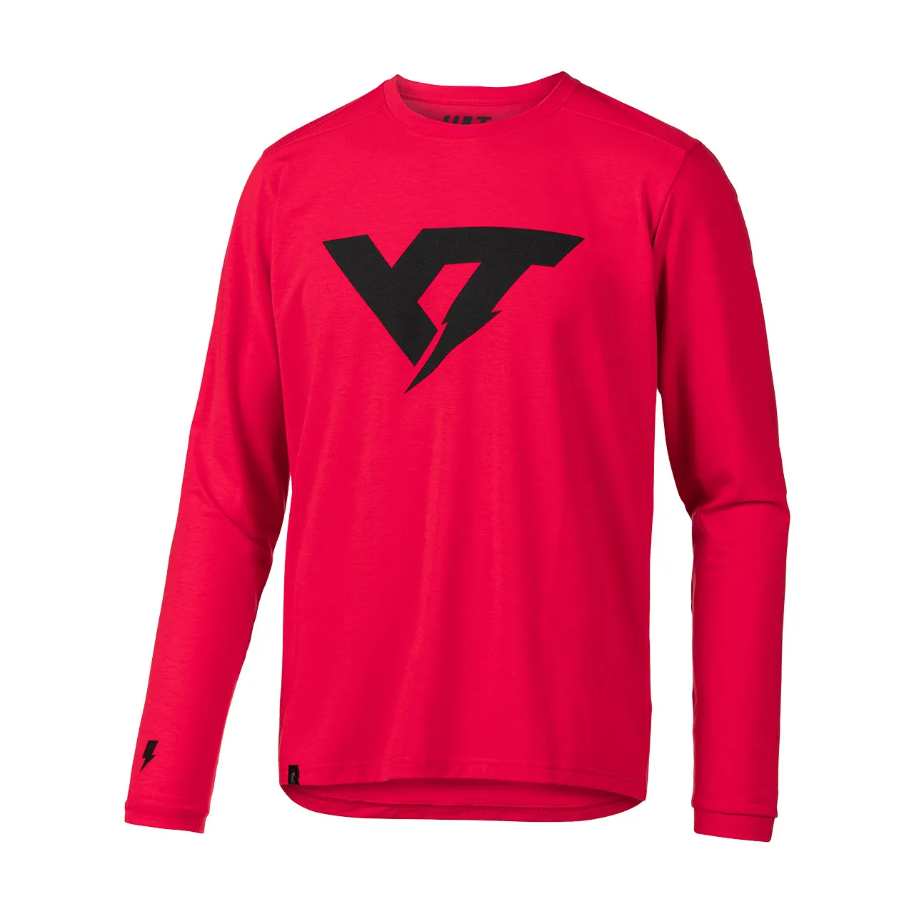 YT UNCGD MAIN LOGO drirelease L/Sleeve / Flame Red / XS / Men | YT