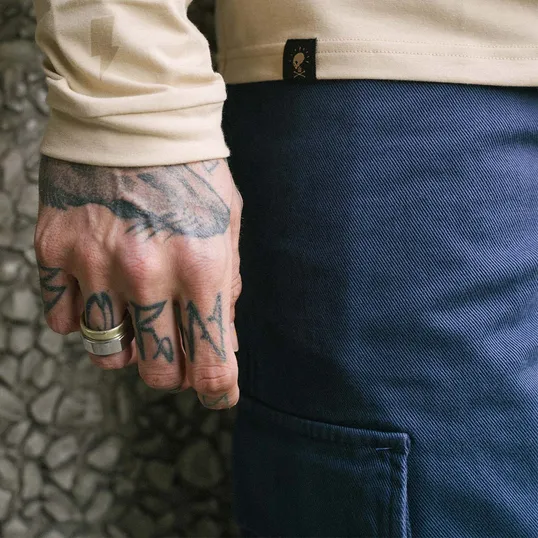 YT UNCGD Cargo Pants / Navy Blue / 28