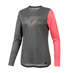 YT Trail Main Logo Tech L/Sleeve Jersey / Stone Grey / XL